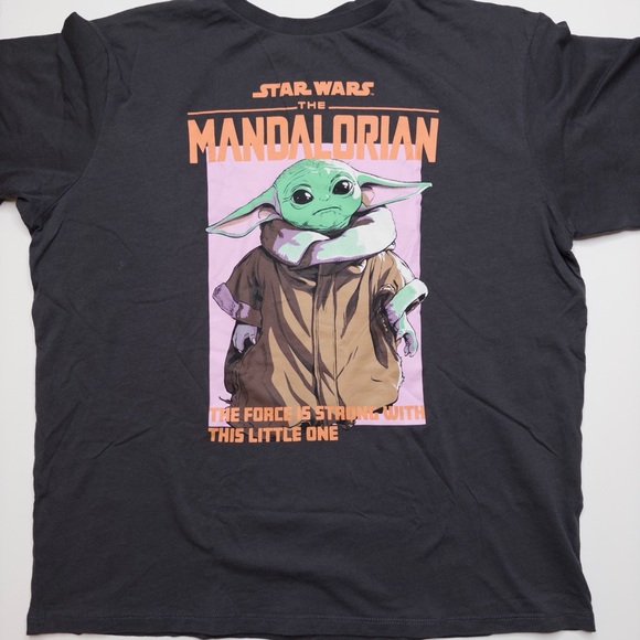 H&M Disney’s Star Wars Mandalorian Baby Yoda 2 Oversized T-Shirts US Youth 20 - Picture 9 of 12